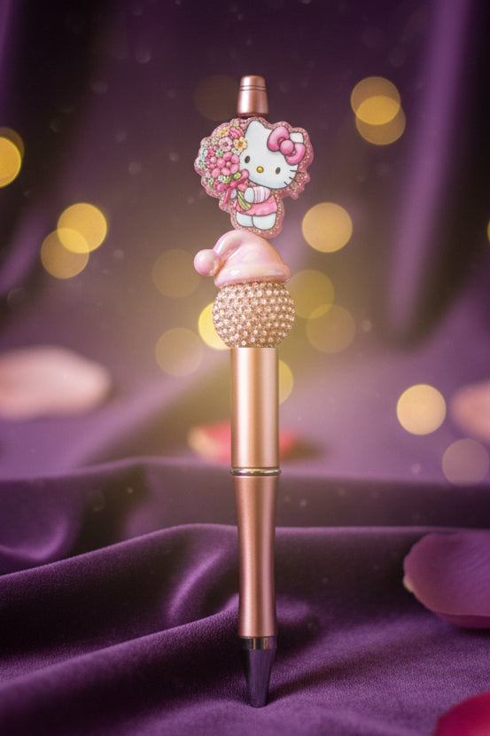 Beaded Character Pen