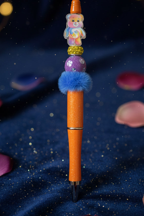 Beaded Character Pen