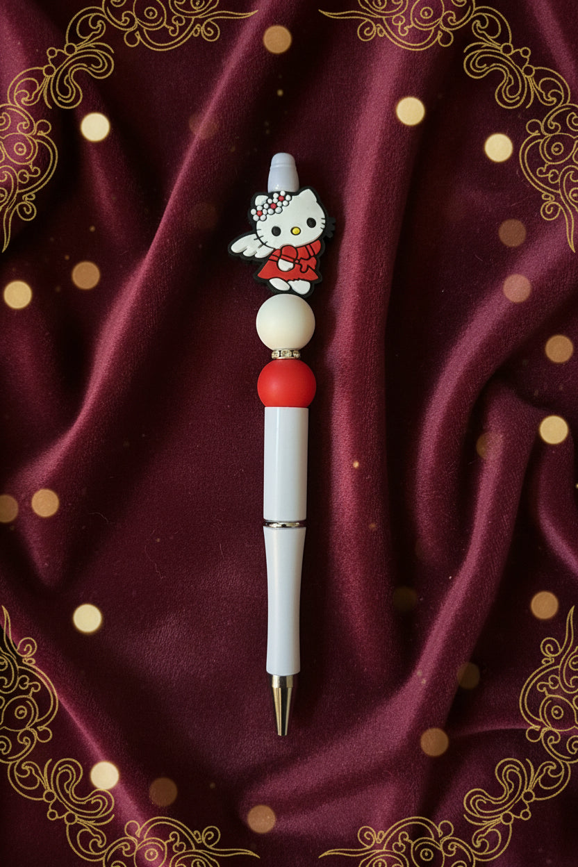 Beaded Character Pen