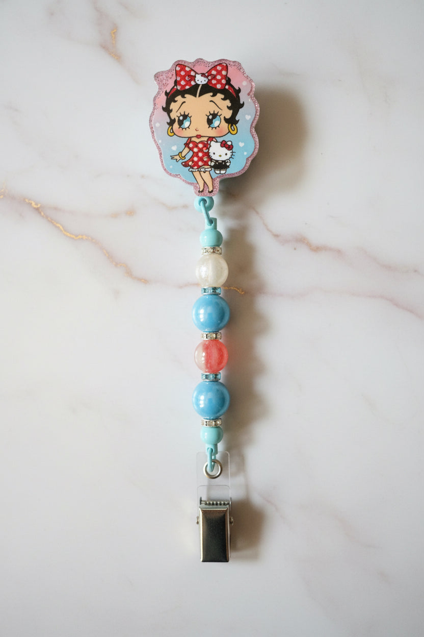 Beaded Badge Reel (character)