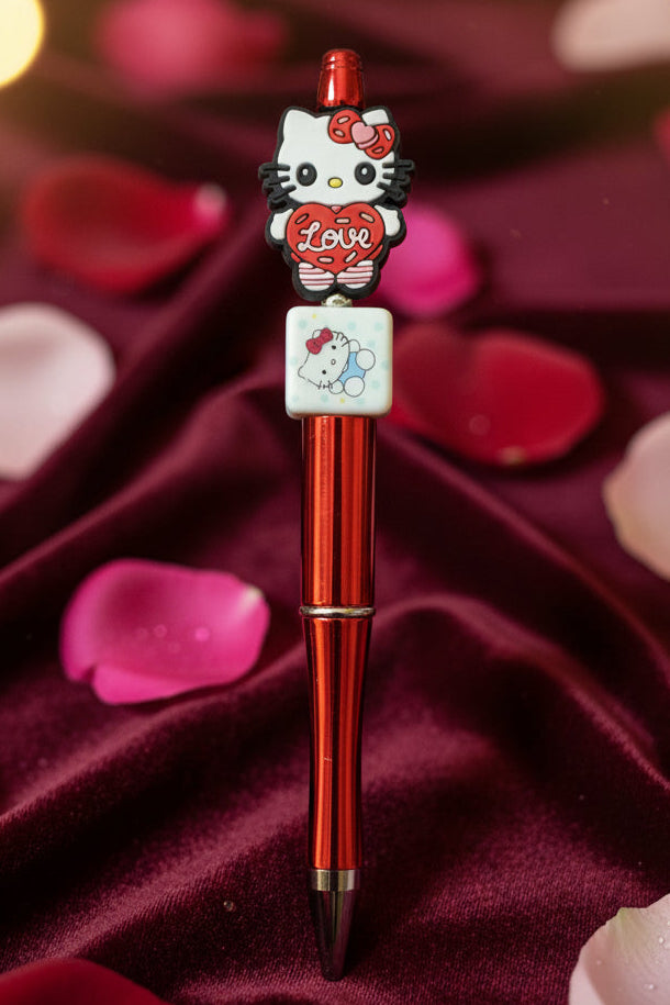 Beaded Character Pen