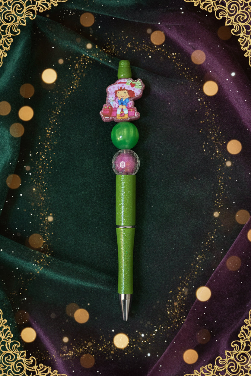 Beaded Character Pen