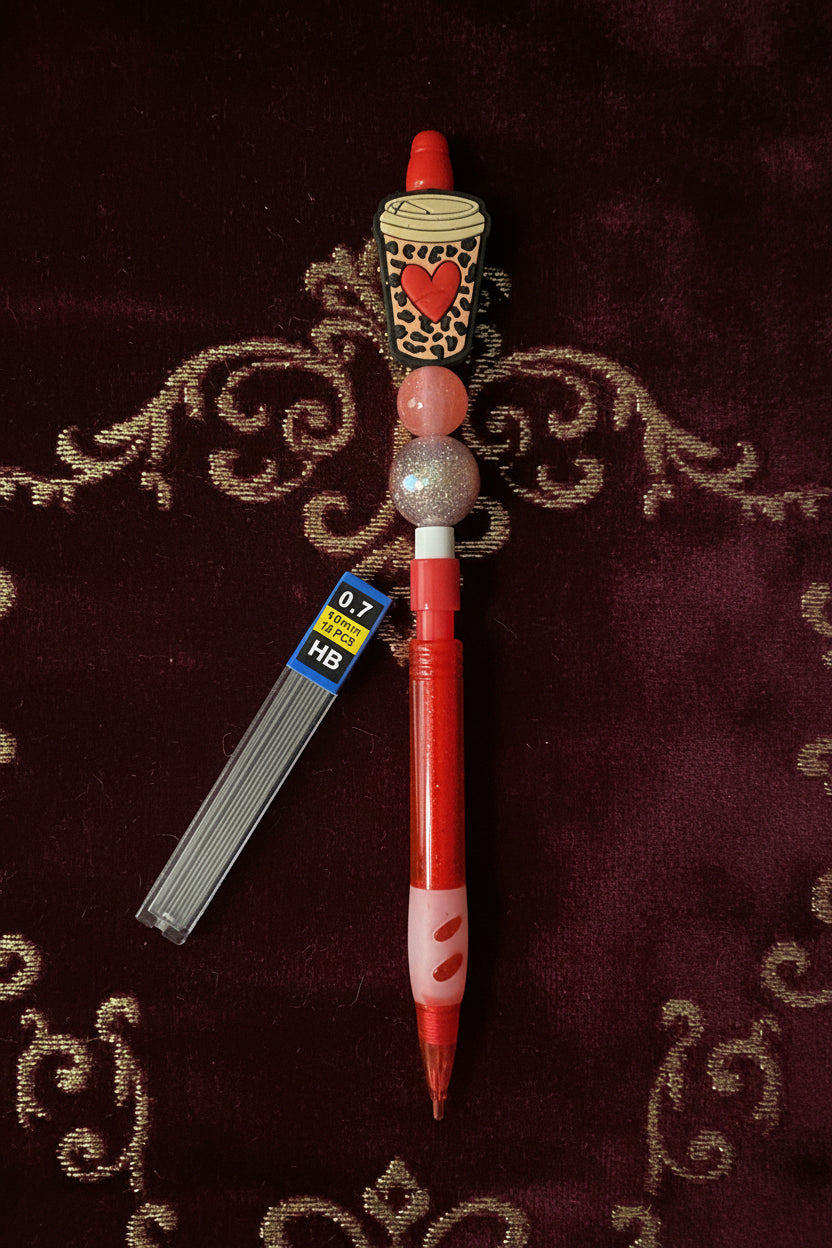 Beaded Mechanical Pencil