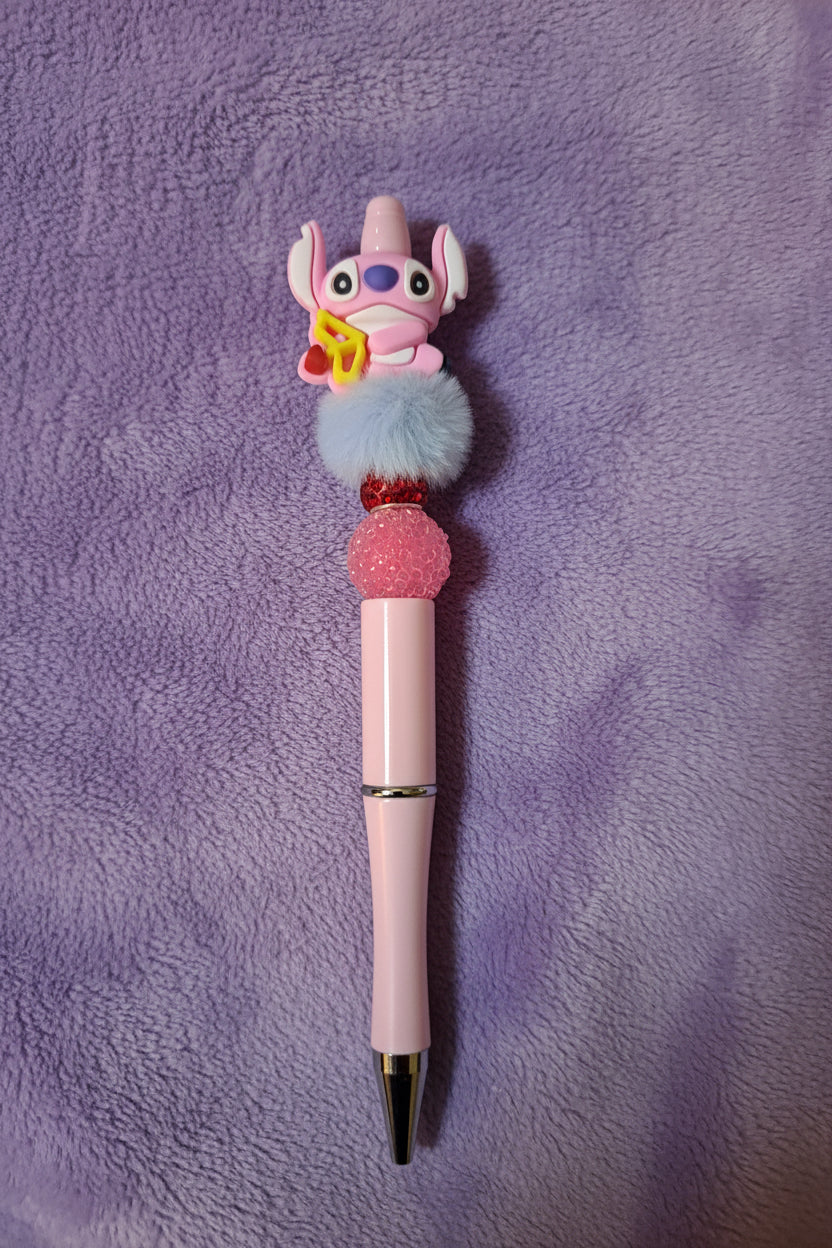 Beaded Character Pen