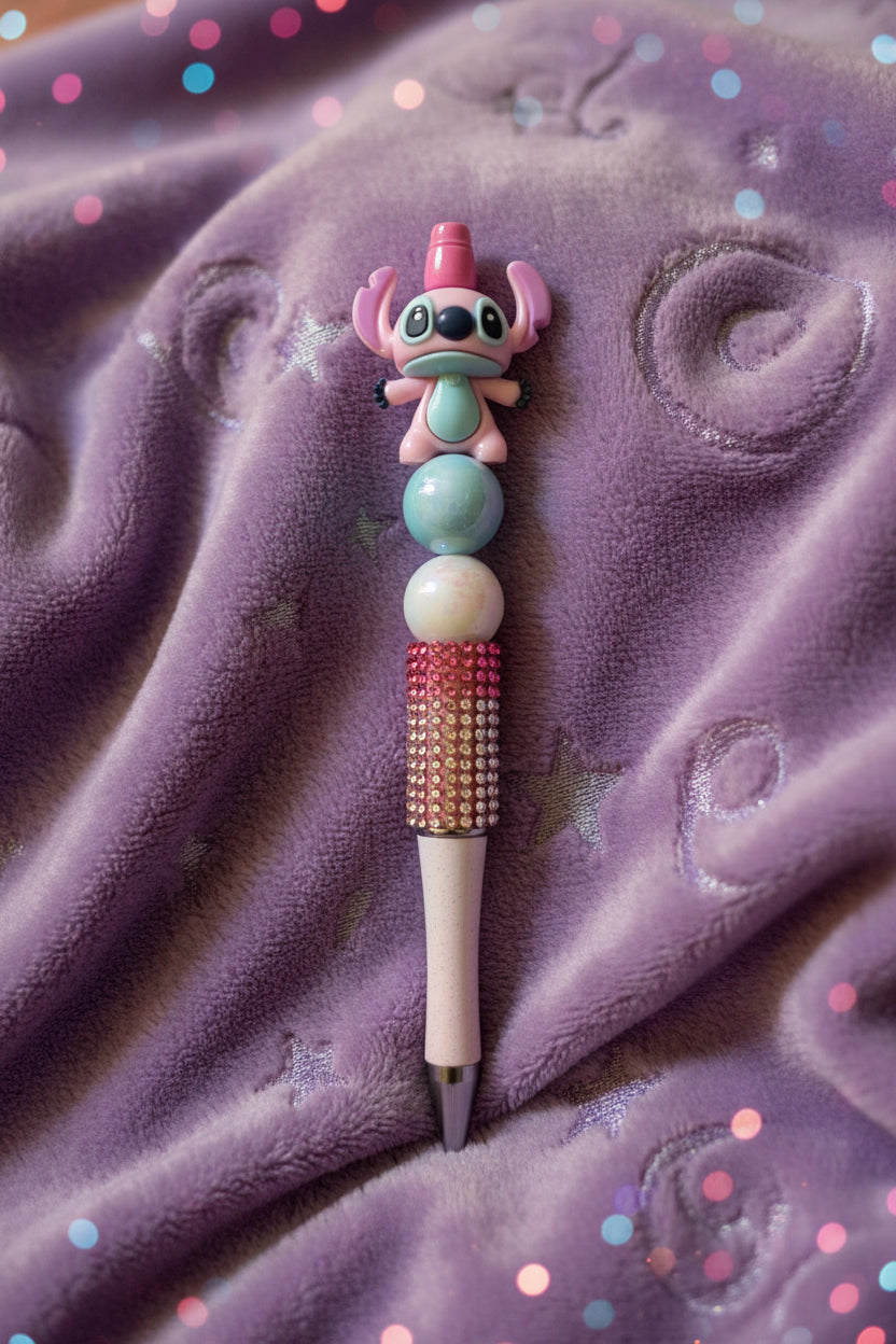Beaded Character Pen
