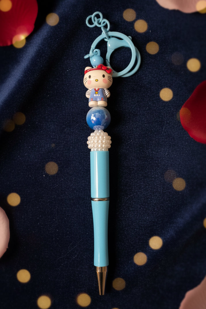 Beaded Pen Keychain