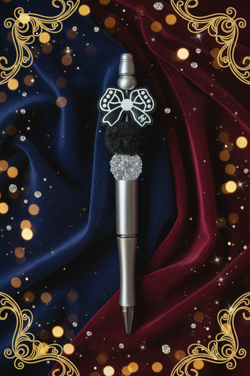 Beaded Character Pen