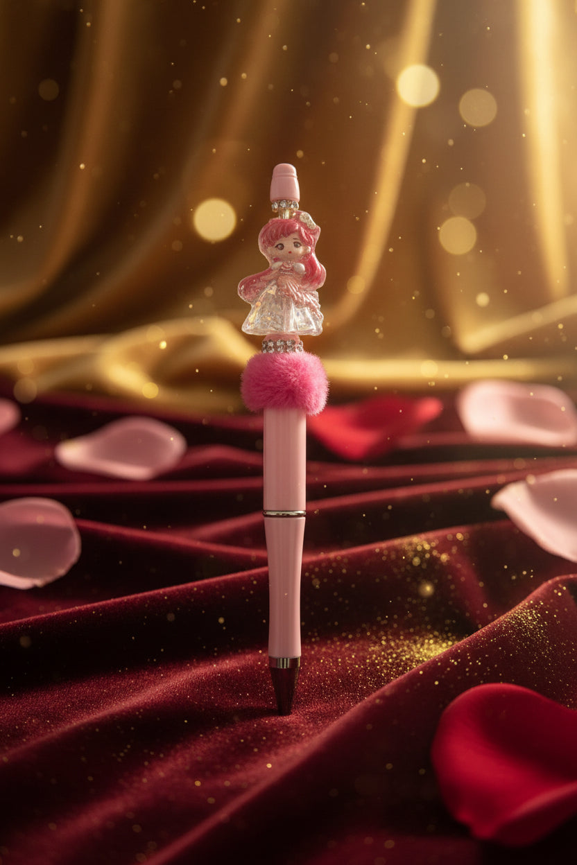 Beaded Character Pen