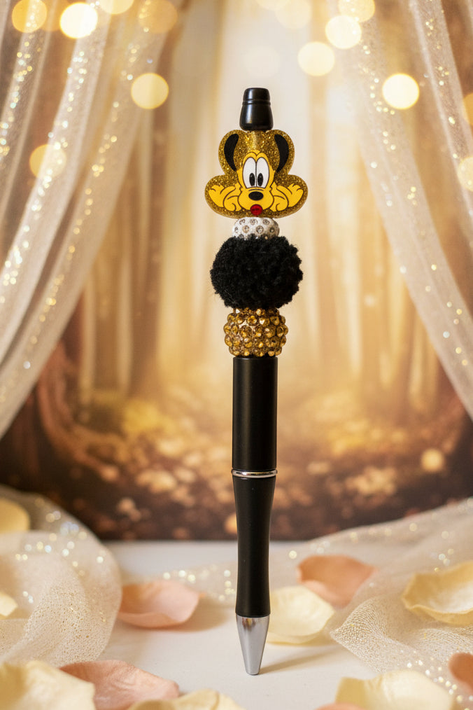 Beaded Character Pen