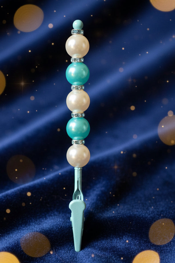 Beaded Alligator Clip