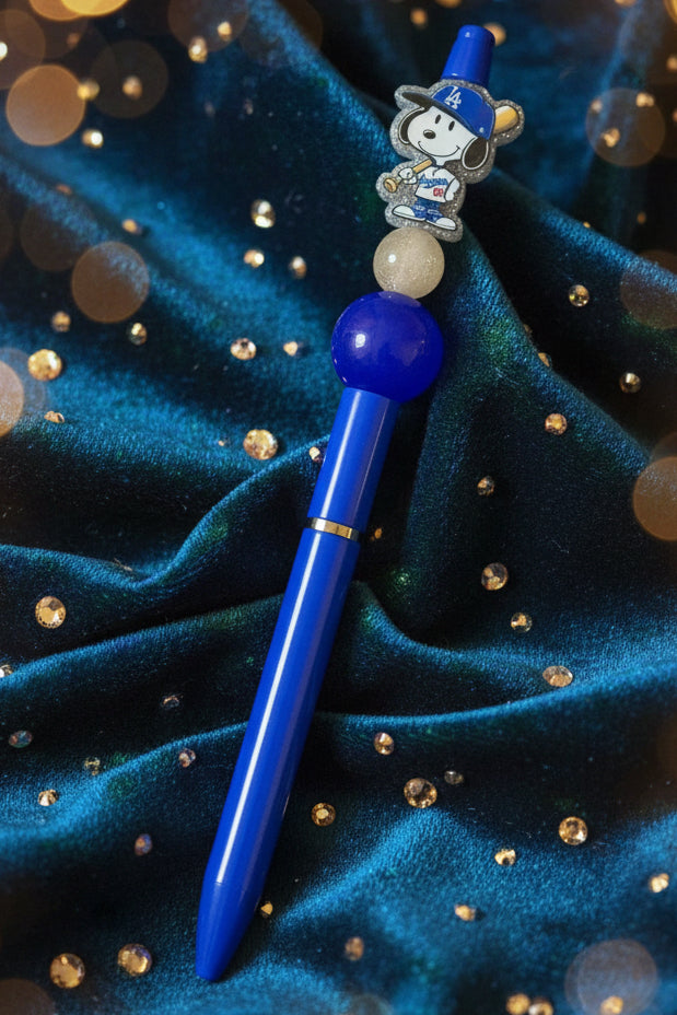 Beaded Character Pen