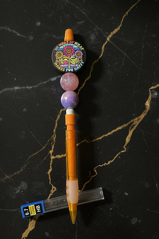 Beaded Mechanical Pencil