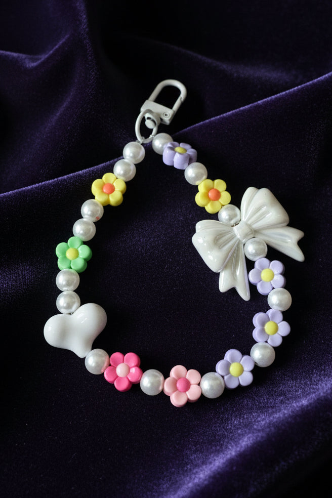 Beaded Cell Phone Wristlet