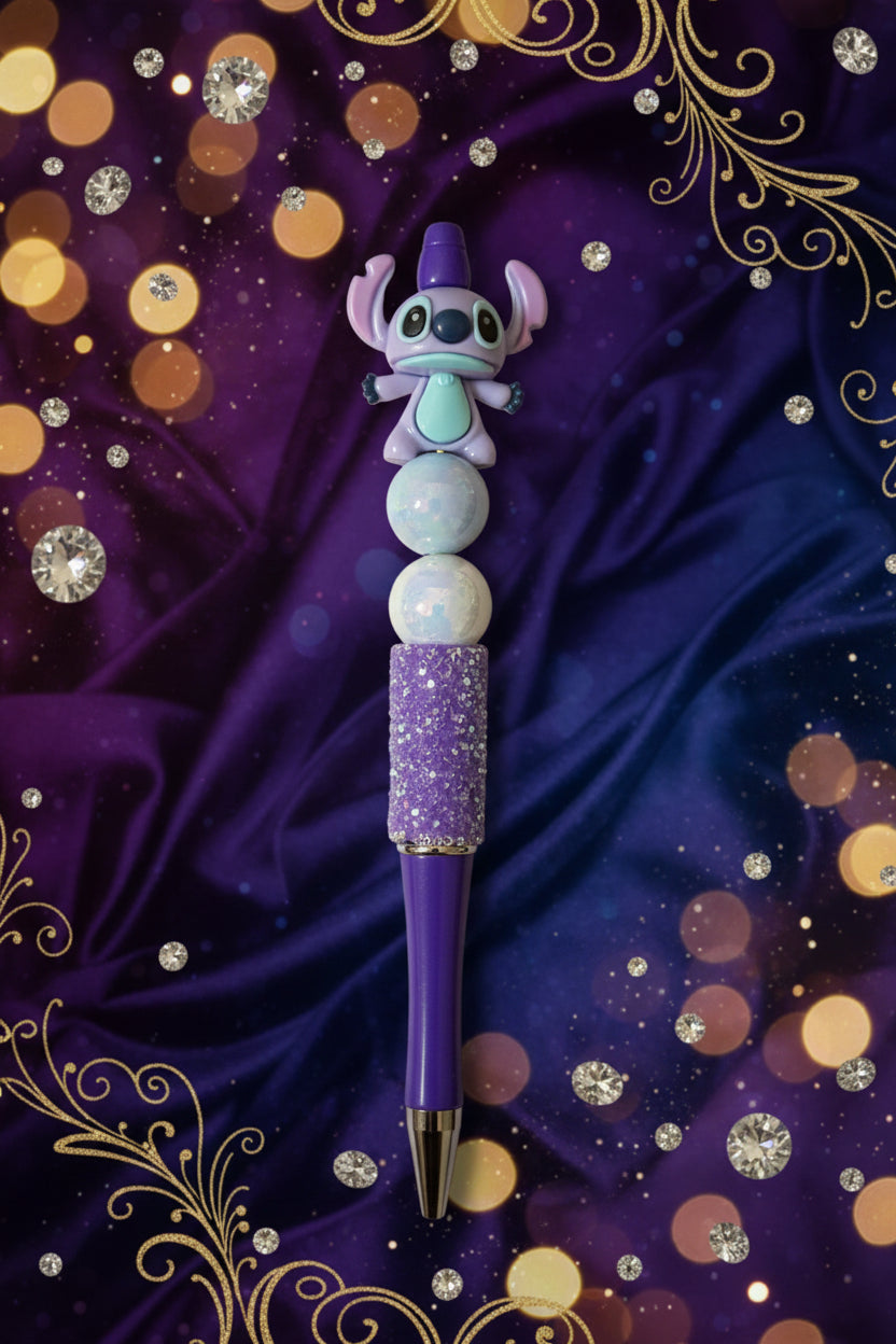 Beaded Character Pen