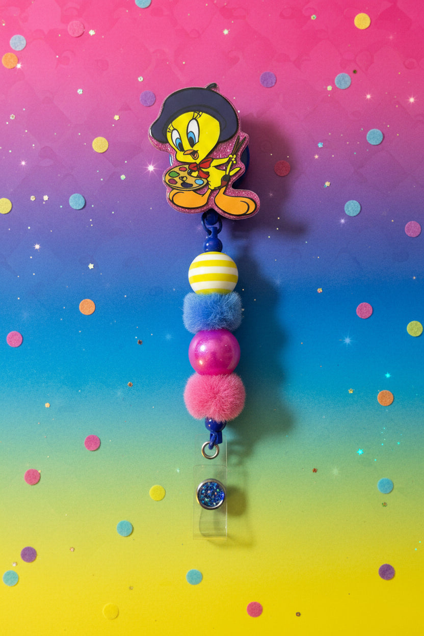 Beaded Badge Reel (character)