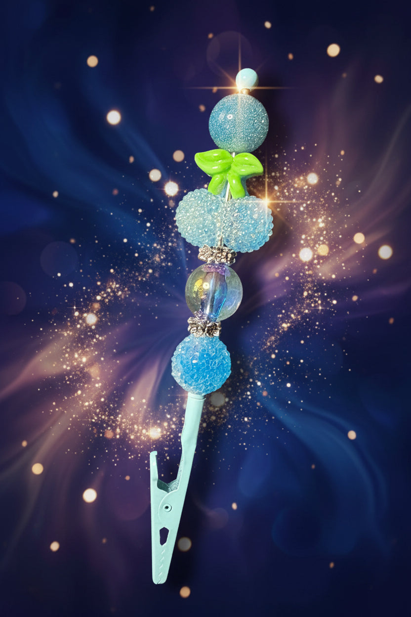 Beaded Alligator Clip
