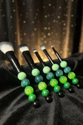 Beaded Makeup Brush Set