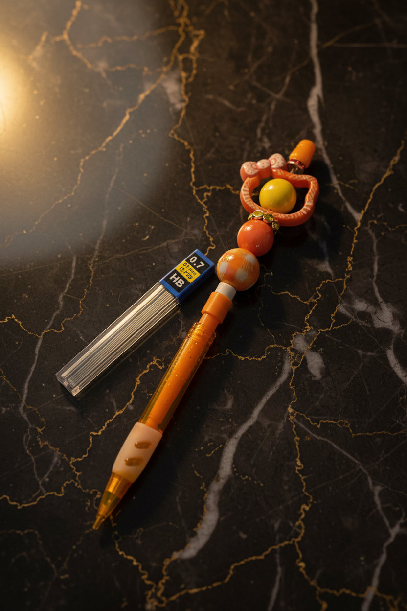 Beaded Mechanical Pencil