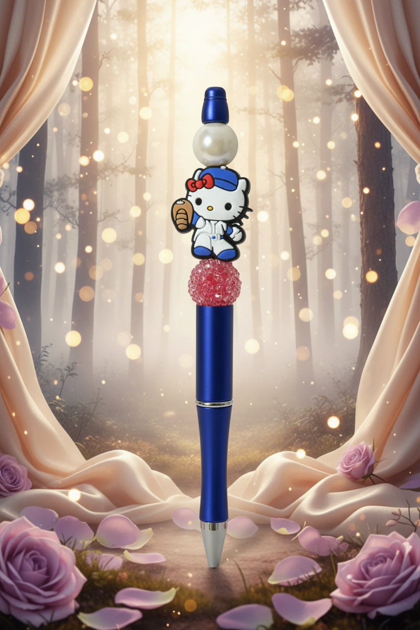 Beaded Character Pen