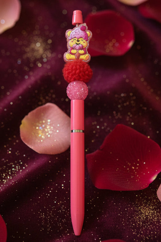 Beaded Character Pen