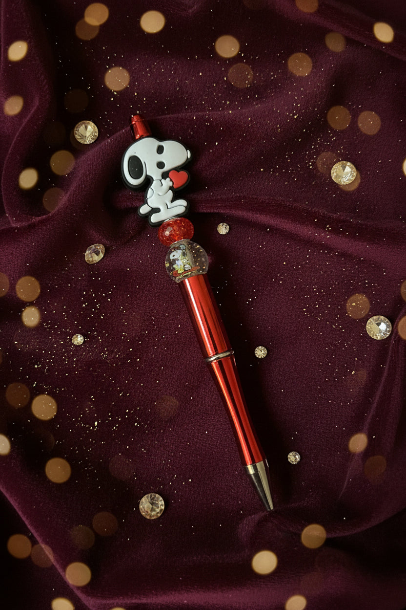 Beaded Character Pen