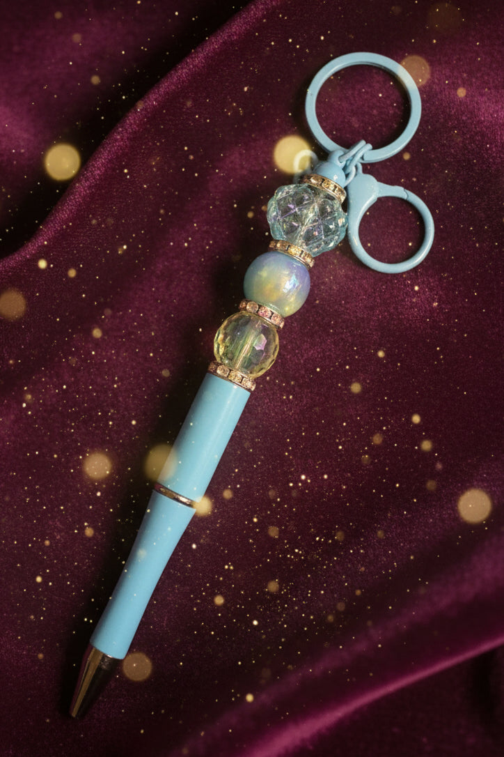 Beaded Pen Keychain