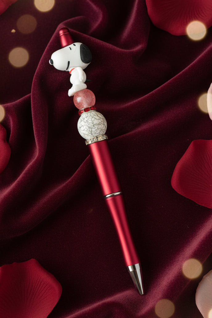 Beaded Character Pen
