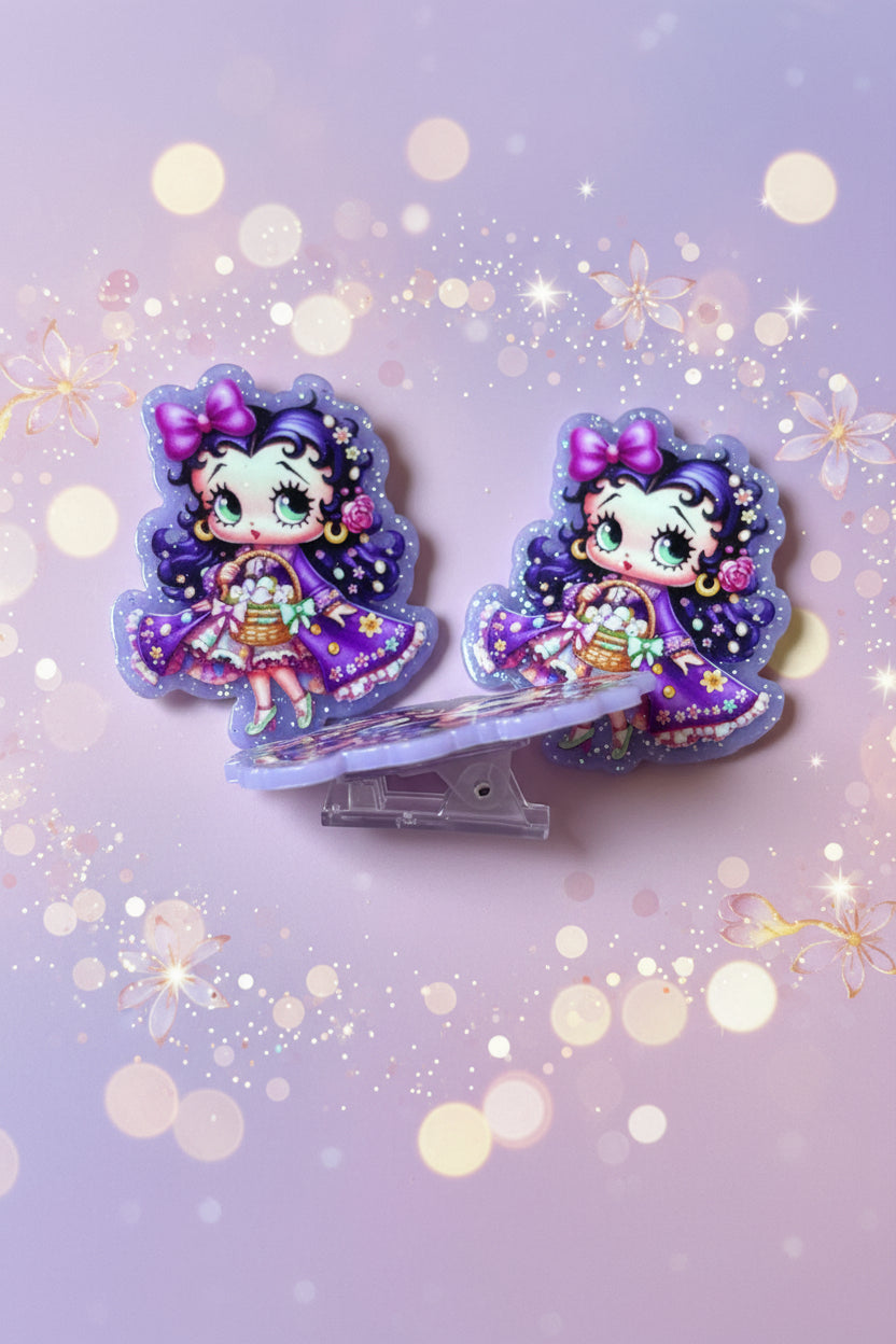 Large Designer and Character Spring Clips