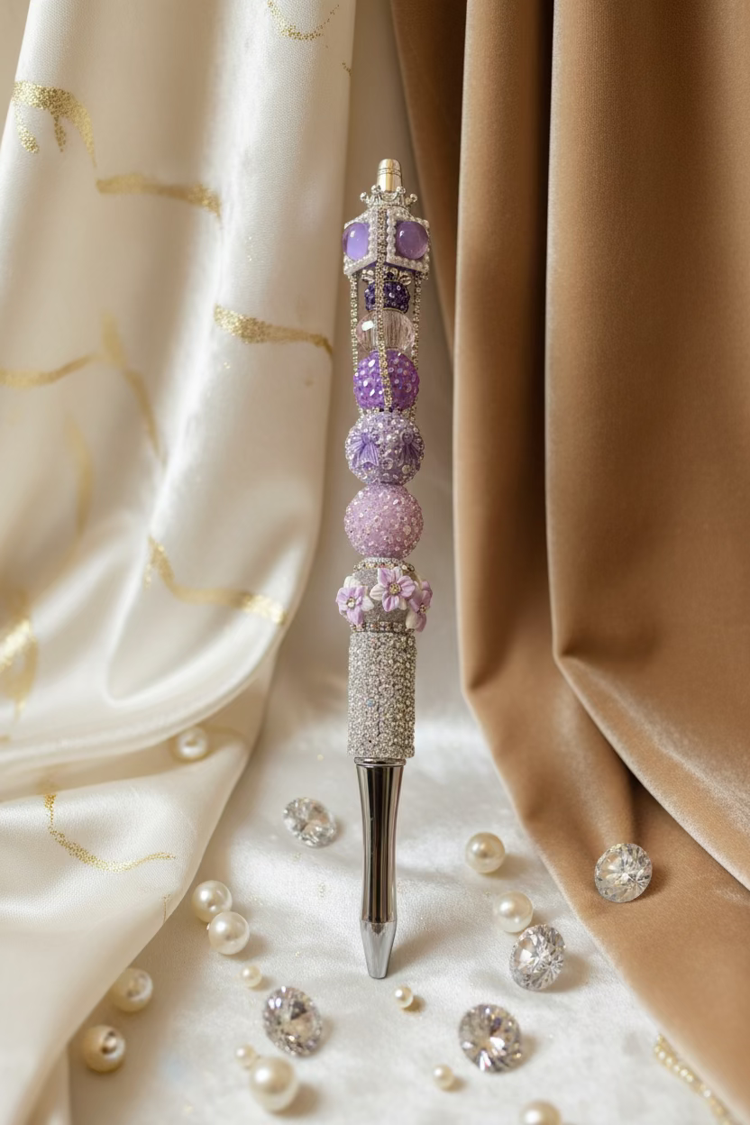 Bling Bling Beaded Pen (extended)
