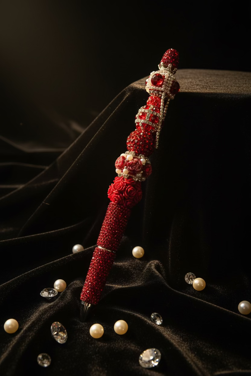 Bling Bling Beaded Pen (extended)