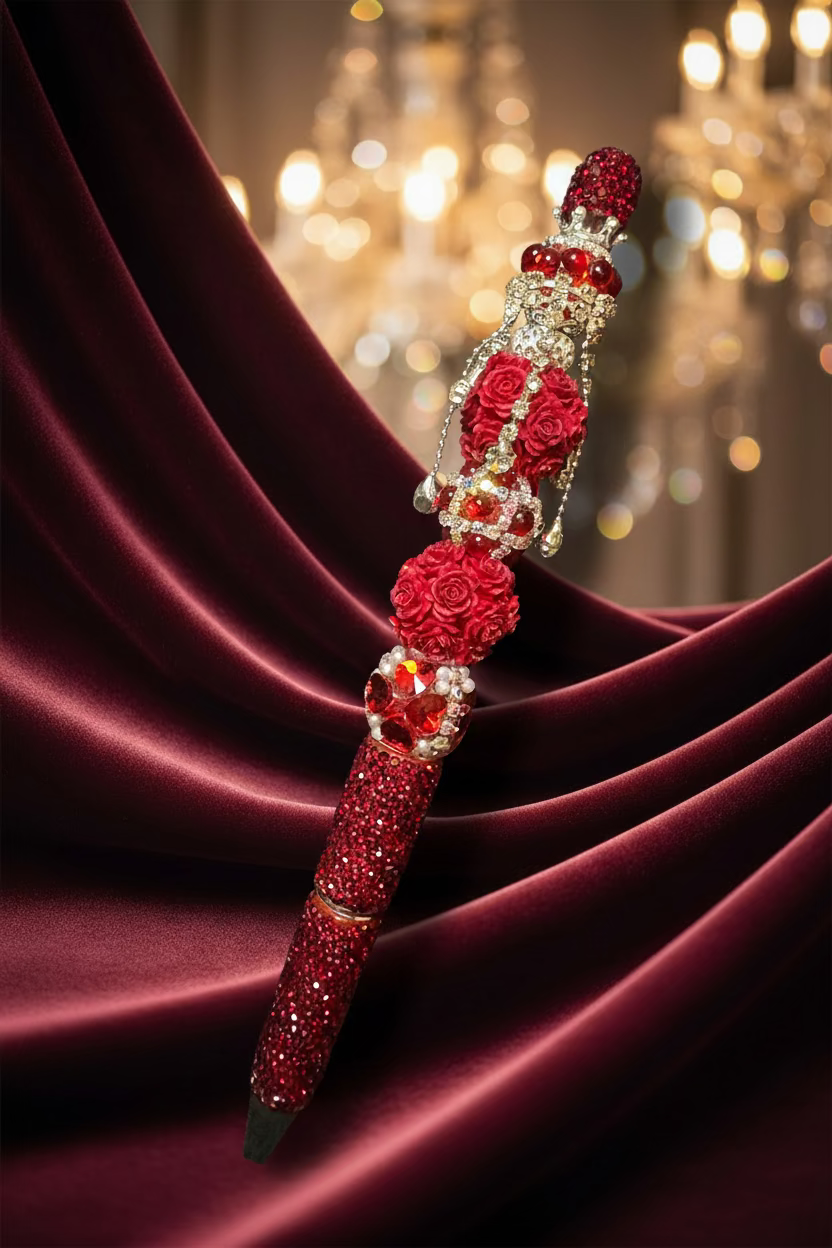 Bling Bling Beaded Pen (extended)