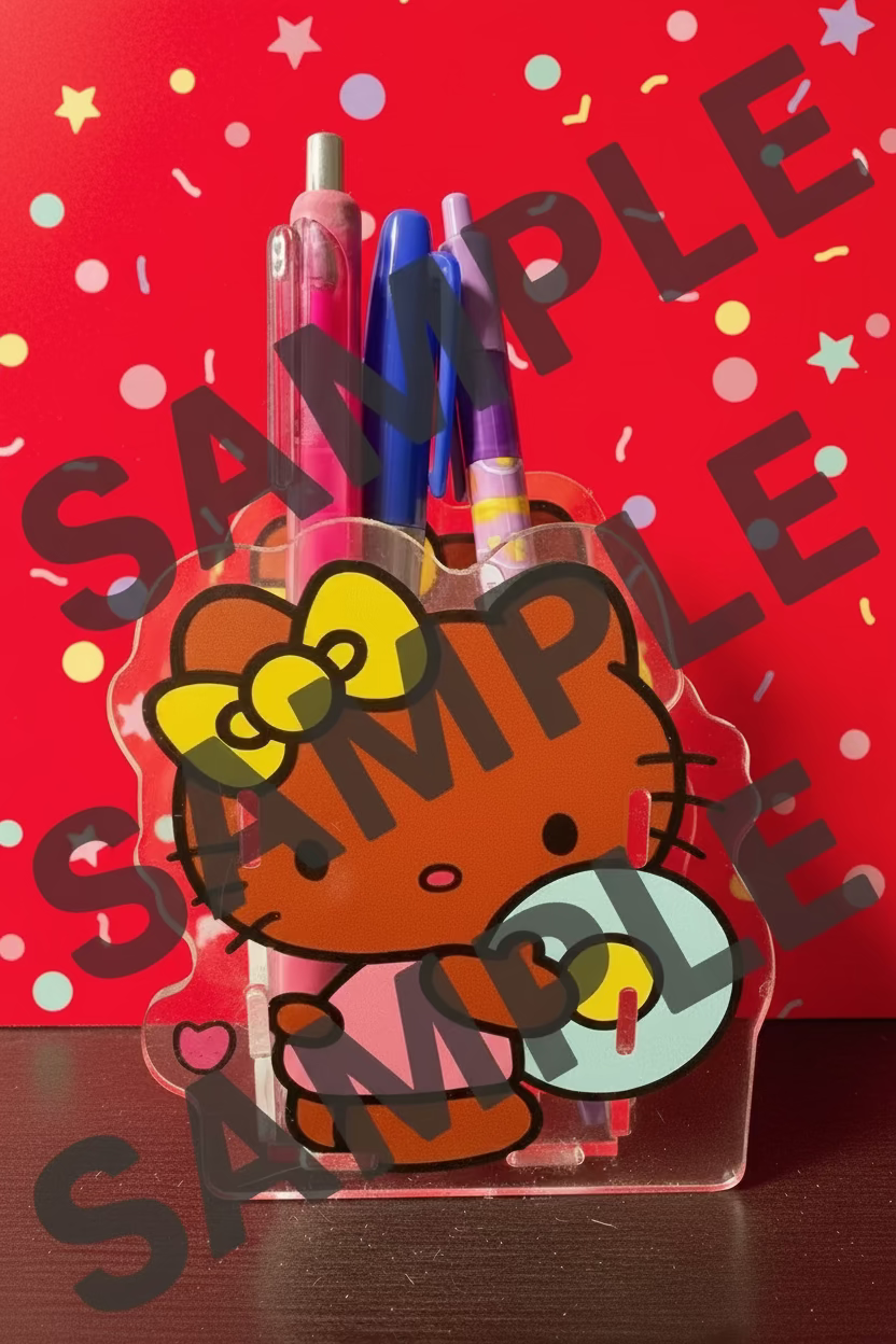 Acrylic Character Pen/Pencil Box